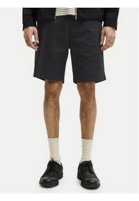 Jack & Jones Szorty materiałowe Ace Vance 12293005 Czarny Regular Fit. Kolor: czarny. Materiał: bawełna #1