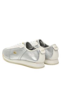 Lacoste Sneakersy Club-Low 7-50SFA0062 Srebrny. Kolor: srebrny. Materiał: skóra #3