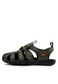 keen - Keen Sandały Clearwater Cnx Leather 1013107 Szary. Kolor: szary. Materiał: nubuk, skóra #10