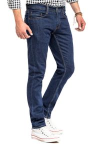 Mustang - MUSTANG OREGON TAPERED MĘSKIE SPODNIE JEANSOWE JEANS DENIM BLUE 1014042 5000 940. Okazja: na co dzień. Stan: obniżony. Styl: rockowy, klasyczny, casual, elegancki #8