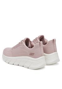 skechers - Skechers Sneakersy Bobs B Flex Hi-Flying Hi 117385/BLSH Różowy. Kolor: różowy. Materiał: materiał #6