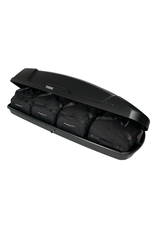 KJUST - Torby Do Boksu Dachowego Thule Force Xt Sport 4Szt Kjust. Kolor: czarny. Styl: sportowy