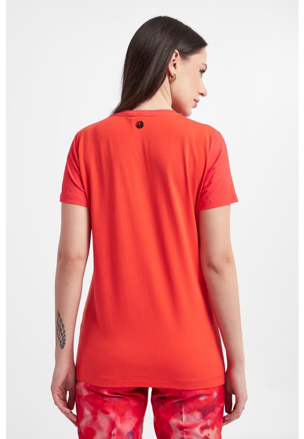 Sportalm - T-shirt damski Sunny SPORTALM. Materiał: bawełna. Wzór: nadruk