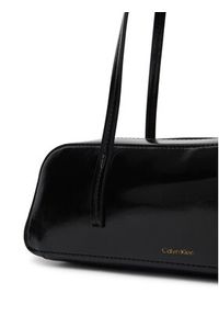 Calvin Klein Torebka Foil Logo Glossy Bauletto LV04F3638G Czarny. Kolor: czarny. Materiał: skórzane #5