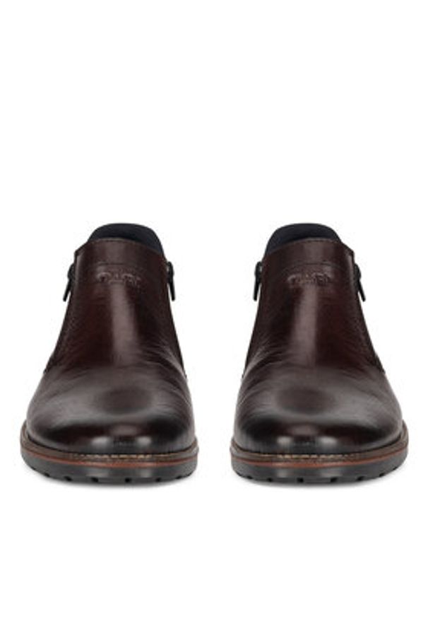 Rieker Półbuty 15398-25 Brązowy. Kolor: brązowy. Materiał: skóra