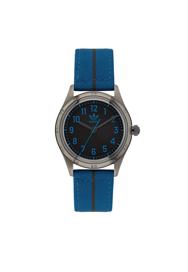 Adidas - adidas Zegarek Code Four AOSY22521 Granatowy. Kolor: niebieski