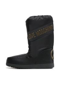 Love Moschino - LOVE MOSCHINO Śniegowce JA24032G1HISY000 Czarny. Kolor: czarny. Materiał: materiał