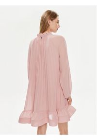 Dixie Sukienka codzienna A319J028A Różowy Regular Fit. Okazja: na co dzień. Kolor: różowy. Materiał: syntetyk. Typ sukienki: proste. Styl: casual #4