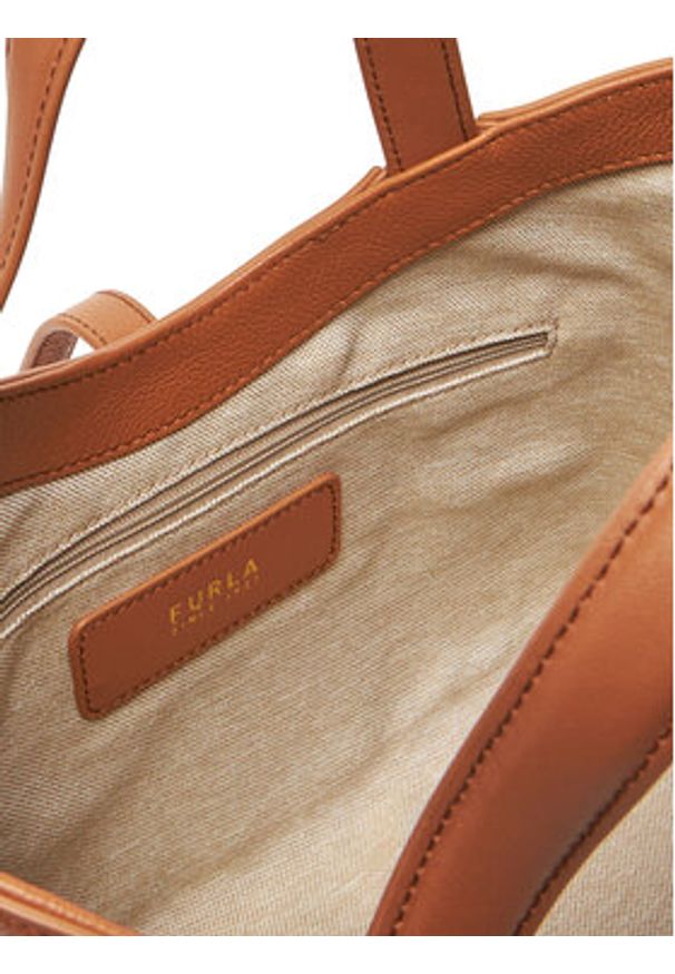 Furla Torebka Goccia S WB01789 BX3353 KH RY000 Brązowy. Kolor: brązowy. Materiał: skórzane