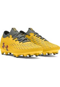 Buty piłkarskie Under Armour Magnetico Select 4 FG. Kolor: żółty, wielokolorowy, czarny. Sport: piłka nożna