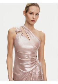 Pinko - PINKO Sukienka wieczorowa 104960 A2DN Różowy Regular Fit. Kolor: różowy. Materiał: syntetyk. Styl: wizytowy