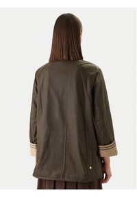 Barbour Kurtka przejściowa Argill Wax LWX1532BR51 Brązowy Regular Fit. Kolor: brązowy. Materiał: bawełna #2