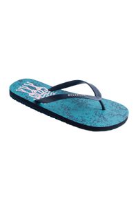 Japonki plażowe męskie Billabong Tides. Okazja: na plażę. Kolor: niebieski