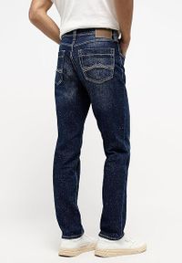 Męskie Spodnie Jeansowe Mustang Style Washington Straight Denim Blue 1014705 5000 982 #6