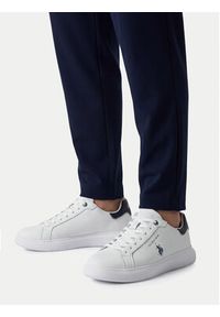 U.S. Polo Assn. Sneakersy EO-AUSTIN001M/6L1 Biały. Kolor: biały. Materiał: syntetyk, skóra #6