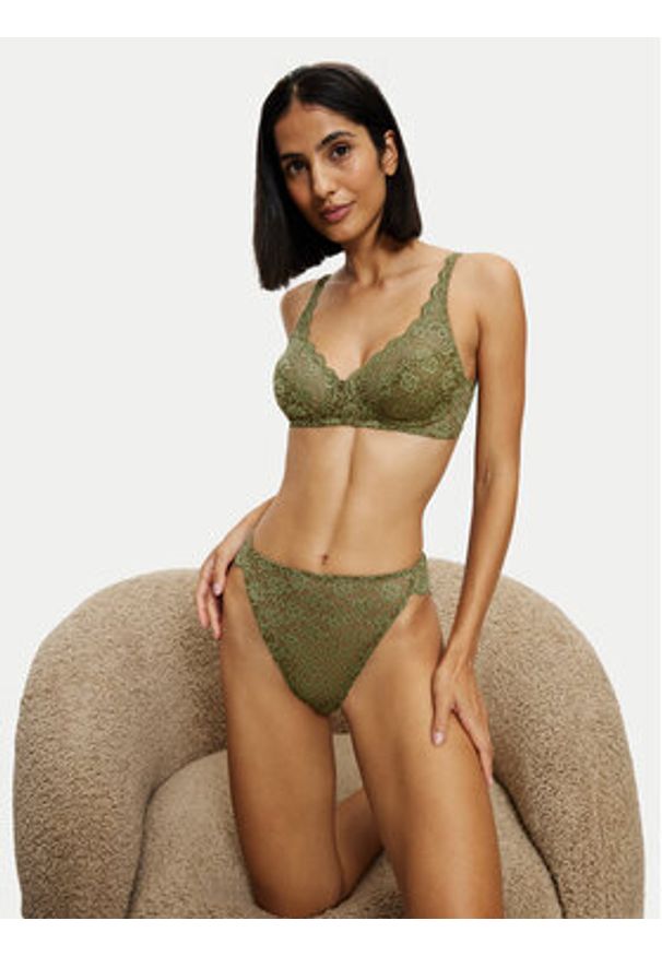 Triumph Figi klasyczne Amourette 10219109 Zielony. Kolor: zielony. Materiał: syntetyk