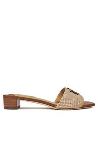 Lauren Ralph Lauren Klapki 802927401001 Brązowy. Kolor: brązowy. Materiał: materiał #6