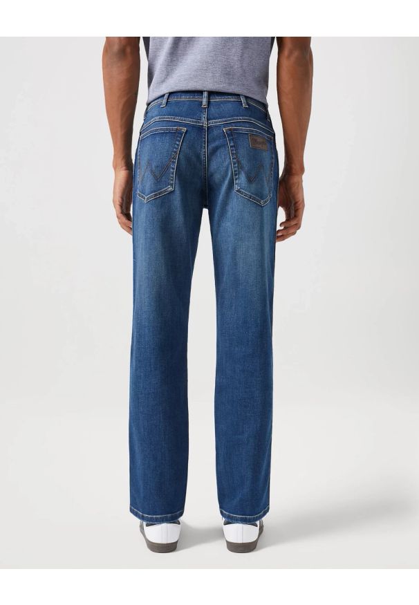 Wrangler - WRANGLER TEXAS MĘSKIE SPODNIE JEANSOWE JEANSY DŻINSY HARE 112350862 W121017969