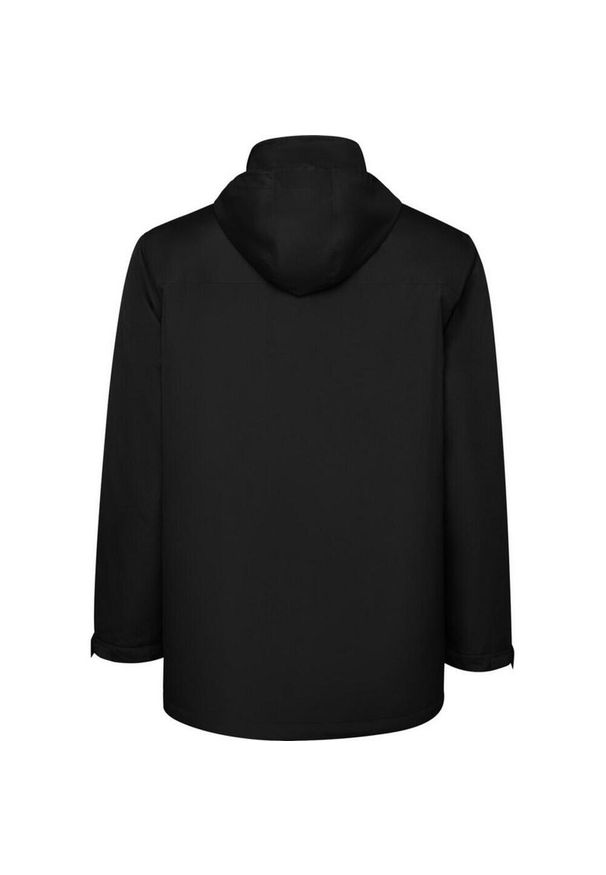 ROLY - Męska Ocieplana Parka America. Kolor: czarny. Materiał: puch. Sport: turystyka piesza