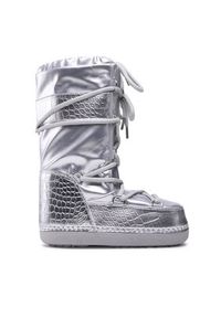 DeeZee Śniegowce NS9032-01 Srebrny. Kolor: srebrny. Materiał: syntetyk #4