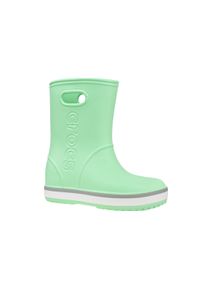 Crocs Crocband Rain Boot Kids 205827-3TO. Kolor: miętowy. Materiał: syntetyk. Szerokość cholewki: normalna #1