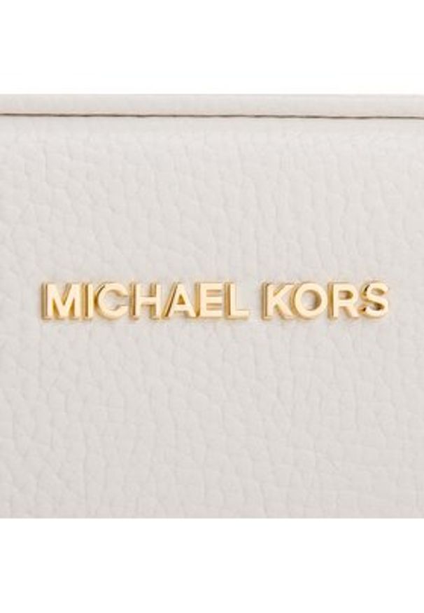 MICHAEL Michael Kors Torebka Crossbodies 32F7GGNM8L Biały. Kolor: biały. Materiał: skórzane