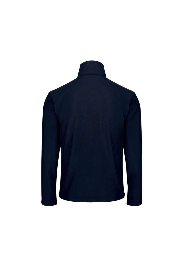 Regatta - Męski Softshell Honestly Made. Kolor: niebieski. Materiał: softshell. Sport: turystyka piesza