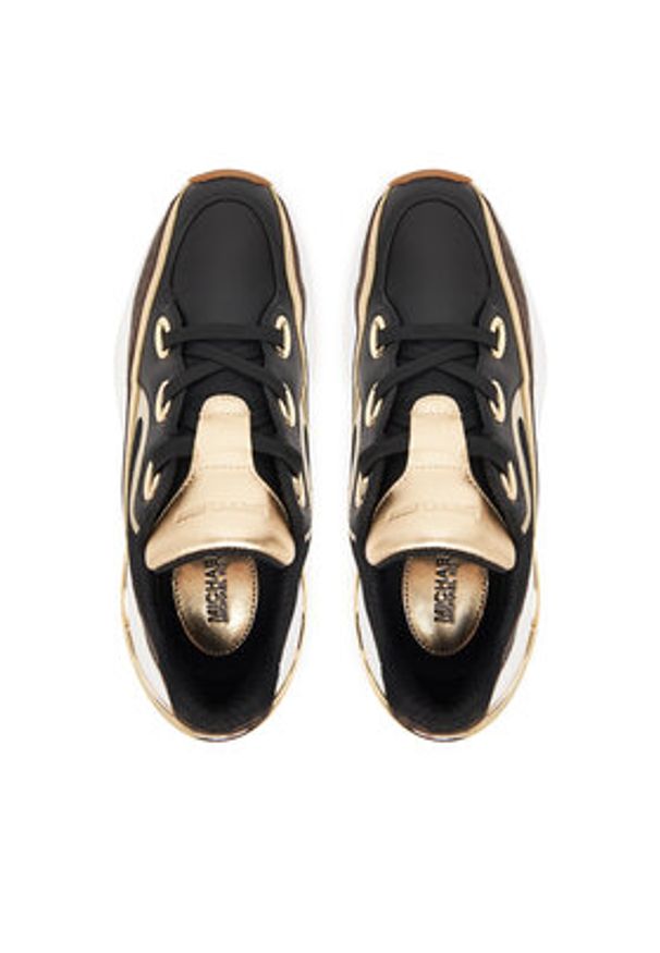 MICHAEL Michael Kors Sneakersy Toni 43T5TRFS2B Brązowy. Kolor: brązowy. Materiał: materiał