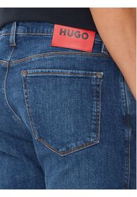 Hugo Jeansy 708 50511330 Niebieski Slim Fit. Kolor: niebieski