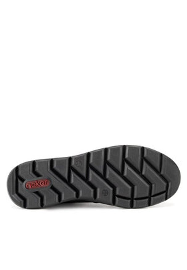 Rieker Botki Z0051-01 Czarny. Kolor: czarny. Materiał: materiał