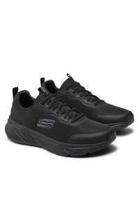 skechers - Skechers Sneakersy Edgeride - Rekze 232835/BBK Czarny. Kolor: czarny. Materiał: materiał #6