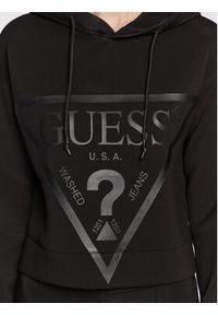 Guess Bluza New Alisa V2YQ08 K7UW2 Czarny Regular Fit. Kolor: czarny. Materiał: wiskoza