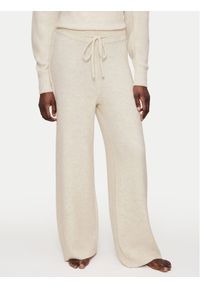 Triumph Spodnie materiałowe Amourette Cozy 10225058 Écru Regular Fit. Materiał: syntetyk
