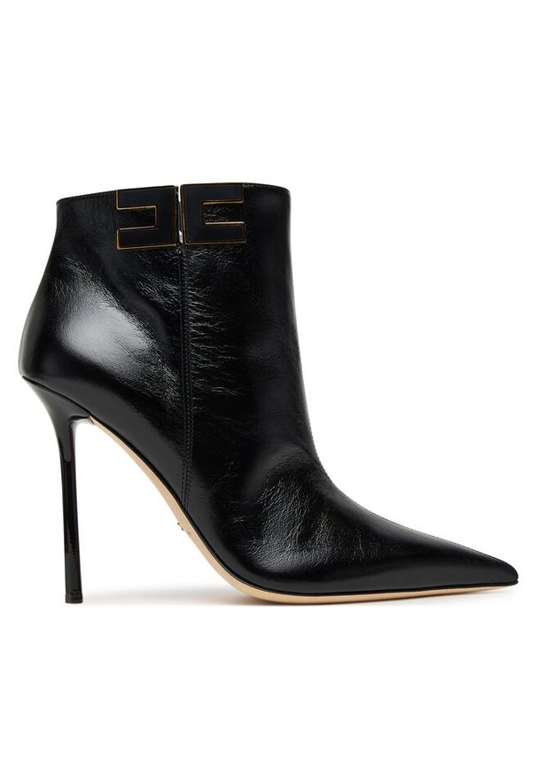 Botki Elisabetta Franchi. Kolor: czarny