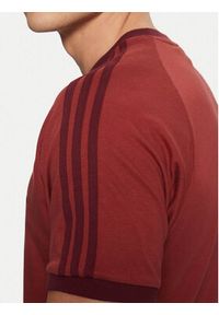 Adidas - adidas T-Shirt adicolor Classics 3-Stripes JN7019 Czerwony Slim Fit. Kolor: czerwony. Materiał: bawełna #5