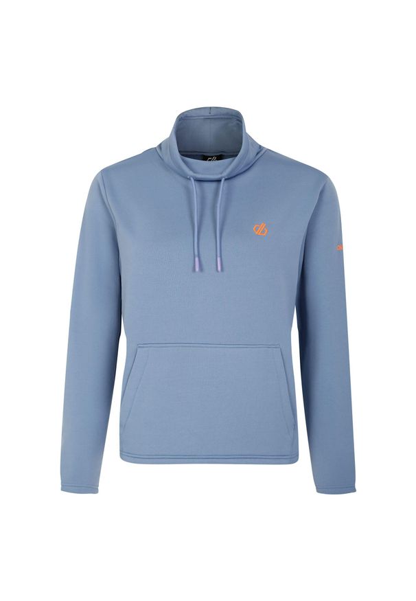 DARE 2B - Polarowy Top Damski Lexan. Kolor: niebieski. Materiał: polar. Sport: turystyka piesza