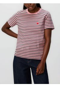 Reserved - T-shirt z sercem - wielobarwny. Materiał: bawełna