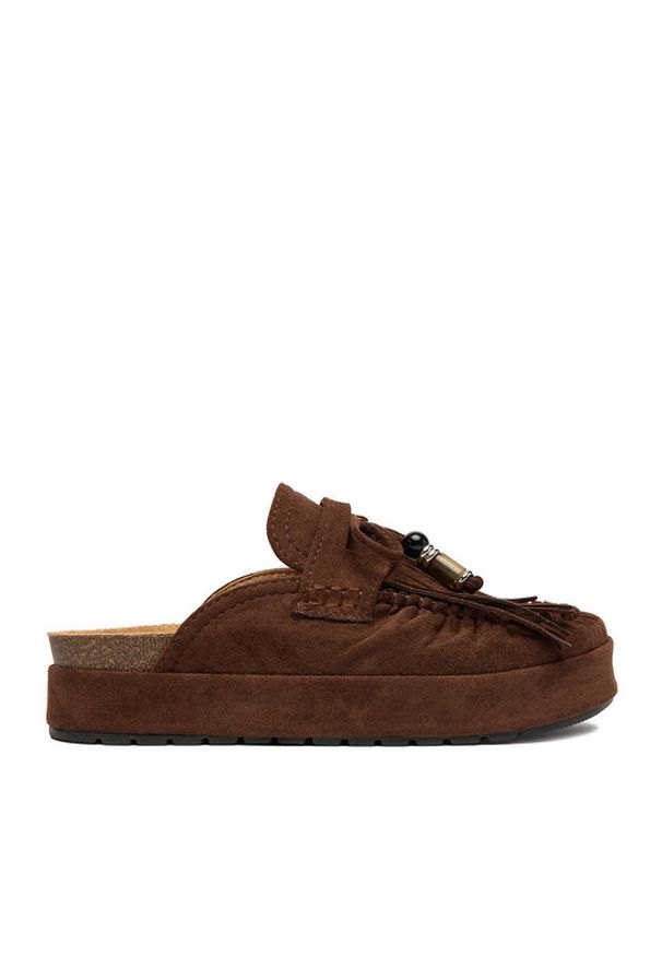 DeeZee Klapki CEO-HXX25C05-2 Brązowy. Kolor: brązowy. Materiał: materiał