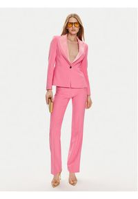 Fracomina Spodnie materiałowe FQ24SV3001W42901 Różowy Slim Fit. Kolor: różowy. Materiał: syntetyk #5