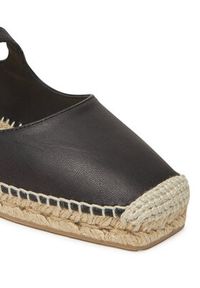 Castañer Espadryle Pepa/250 025701 Czarny. Kolor: czarny. Materiał: skóra #5