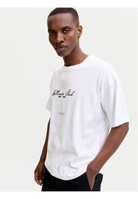 Jack & Jones T-Shirt Eterna 12295526 Biały Regular Fit. Kolor: biały. Materiał: bawełna #6