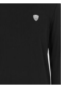 EA7 Emporio Armani Longsleeve 8NPT17 PJRGZ 1200 Czarny Regular Fit. Kolor: czarny. Materiał: syntetyk, wiskoza. Długość rękawa: długi rękaw #7