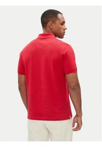 Pepe Jeans Polo Essential PM542298 Czerwony Regular Fit. Typ kołnierza: polo. Kolor: czerwony. Materiał: bawełna #4
