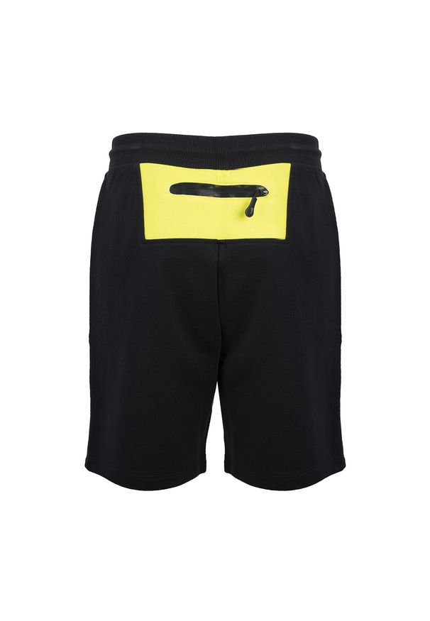 Bikkembergs Szorty | C 1 86C FS M B077 | Mężczyzna | Czarny. Okazja: na co dzień. Kolor: czarny. Materiał: bawełna. Wzór: nadruk. Styl: casual