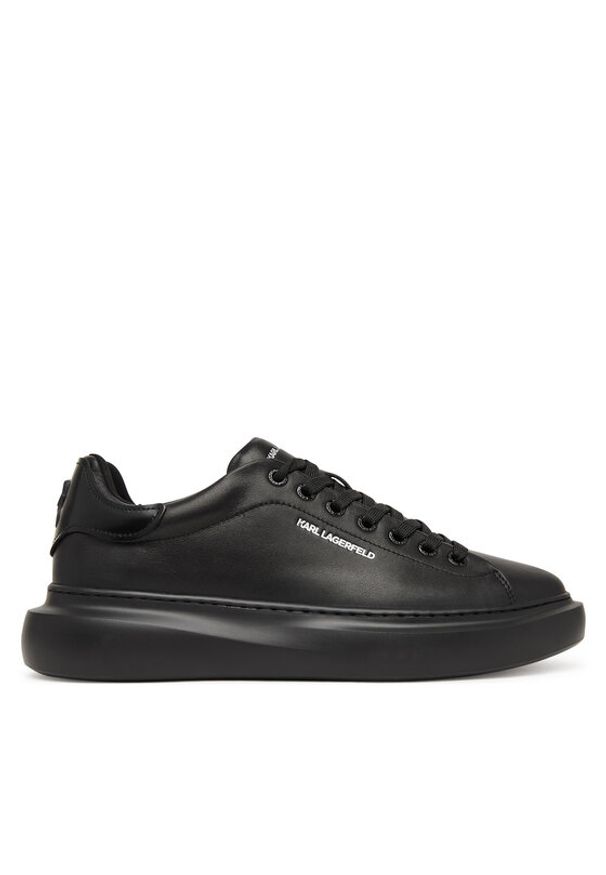 Karl Lagerfeld - KARL LAGERFELD Sneakersy KL56525 Czarny. Kolor: czarny. Materiał: skóra