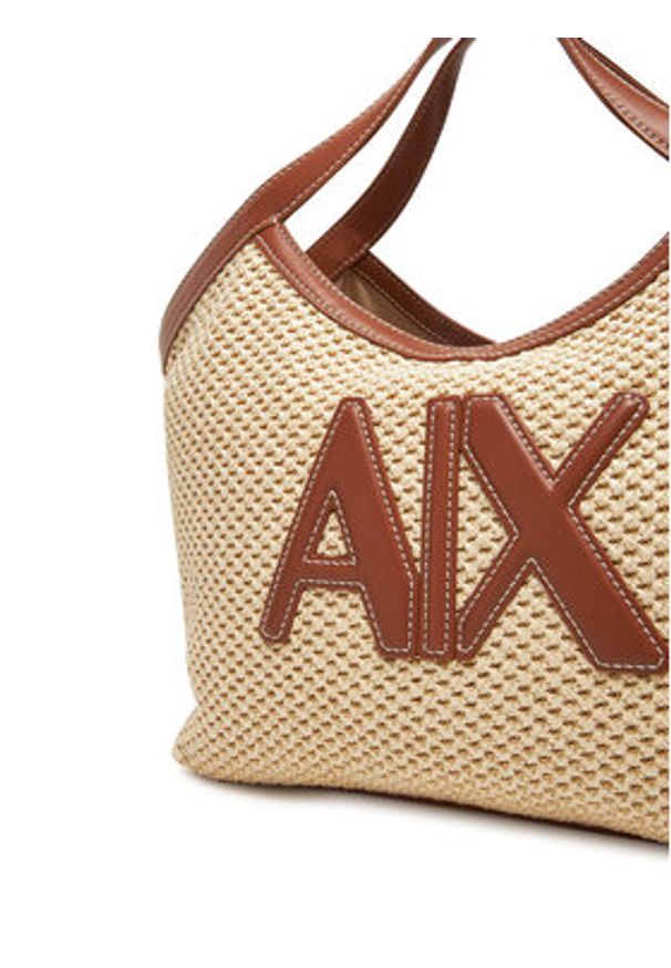 Armani Exchange Torebka XW000410 AF12591 M1047 Beżowy. Kolor: beżowy