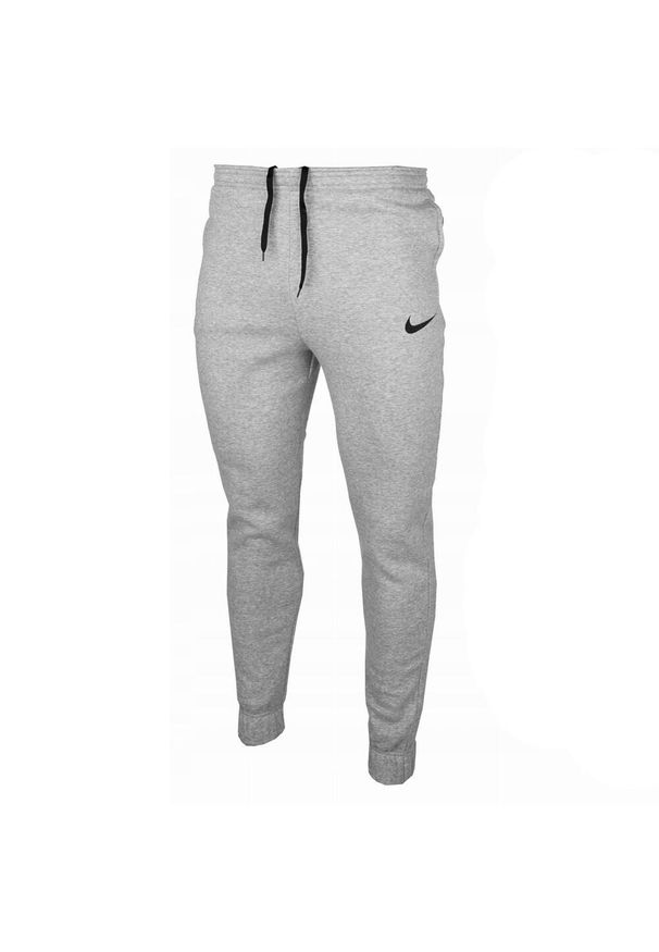 Nike - Męskie Spodnie Do Biegania Park 20 Fleece. Kolor: szary. Materiał: dresówka