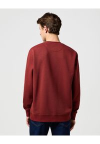 Wrangler - MESKA BLUZA WRANGLER SIGN OFF CREW FIRED BRICK 112371464 #4