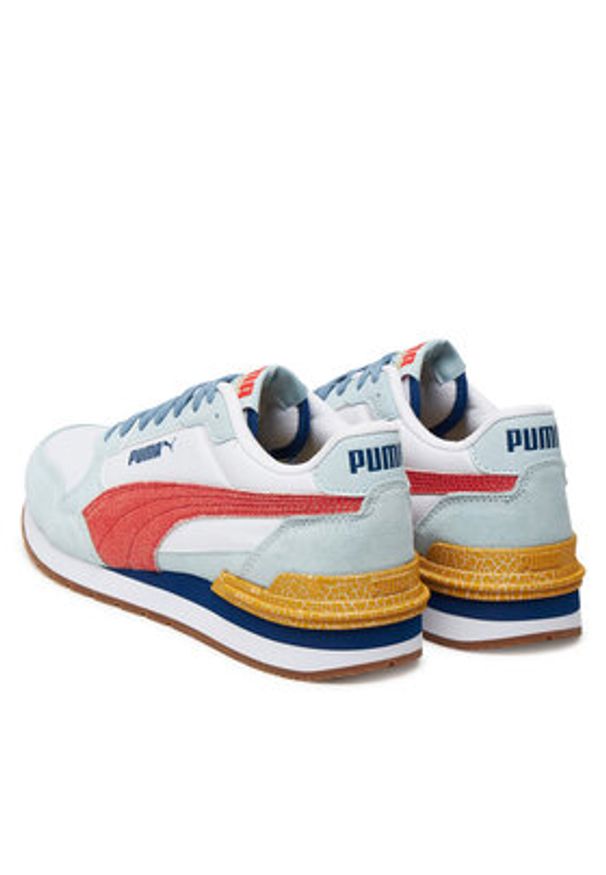 Puma Sneakersy ST Runner v4 L Retro run 402669 01 Kolorowy. Materiał: materiał. Wzór: kolorowy. Sport: bieganie