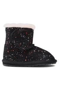 EMU Australia Śniegowce Toddle Galaxy B12660 Czarny. Kolor: czarny. Materiał: zamsz, skóra